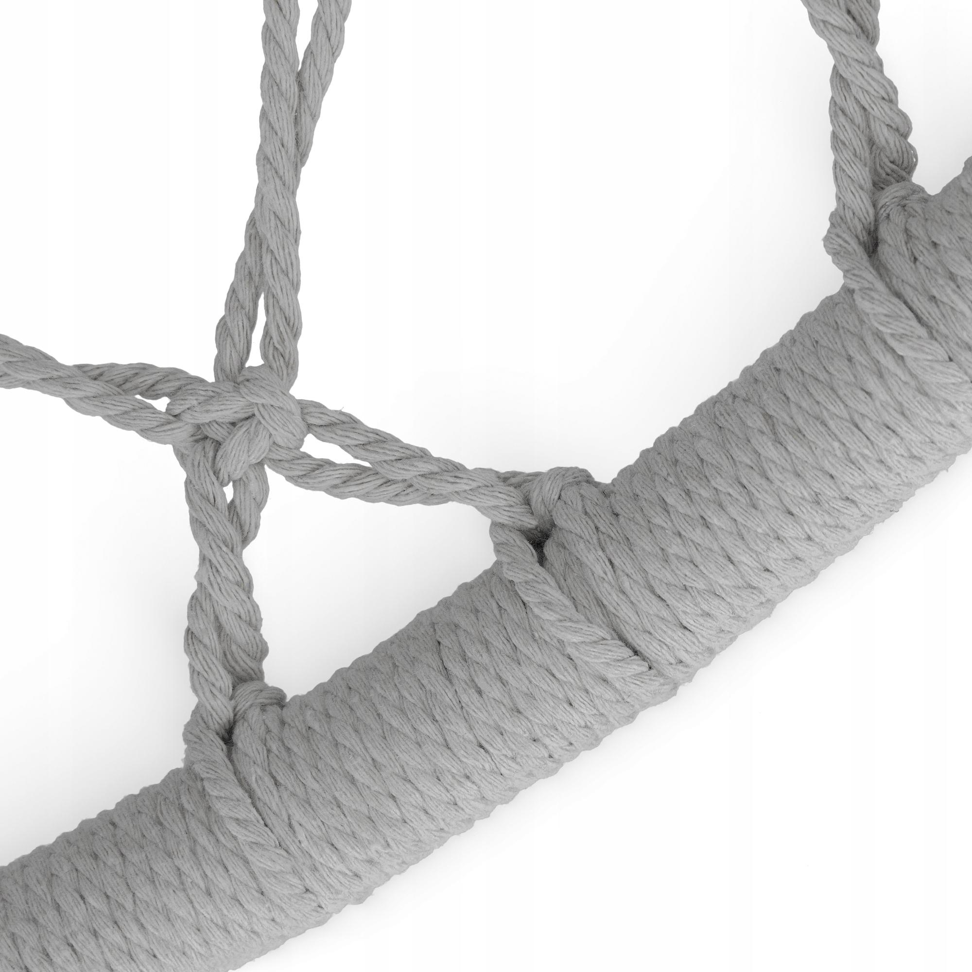 Кресло-качели подвесное 4fizjo Boho Dream плетеные 80 см Grey (P-5905973404525) - фото 7 Кресло-качели подвесное 4fizjo Boho Dream плетеные 80 см Grey (P-5905973404525) - фото 7