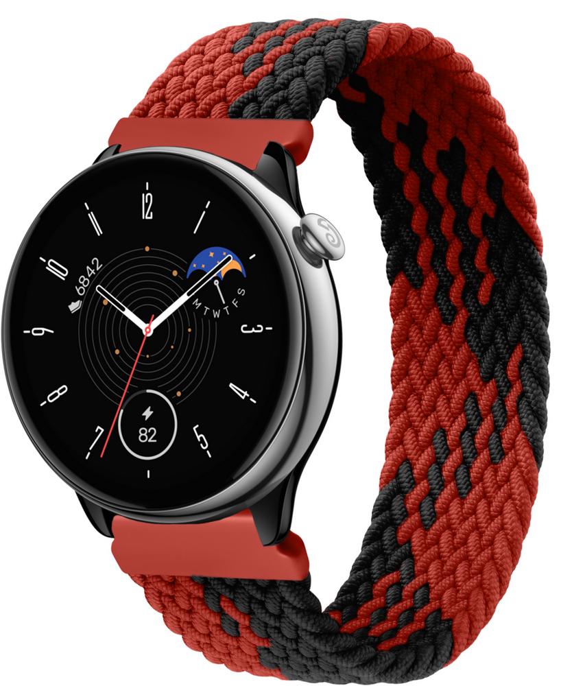 Ремешок Solo Loop Multi для Amazfit GTR Mini (145 мм) Black/Red (33641-44)