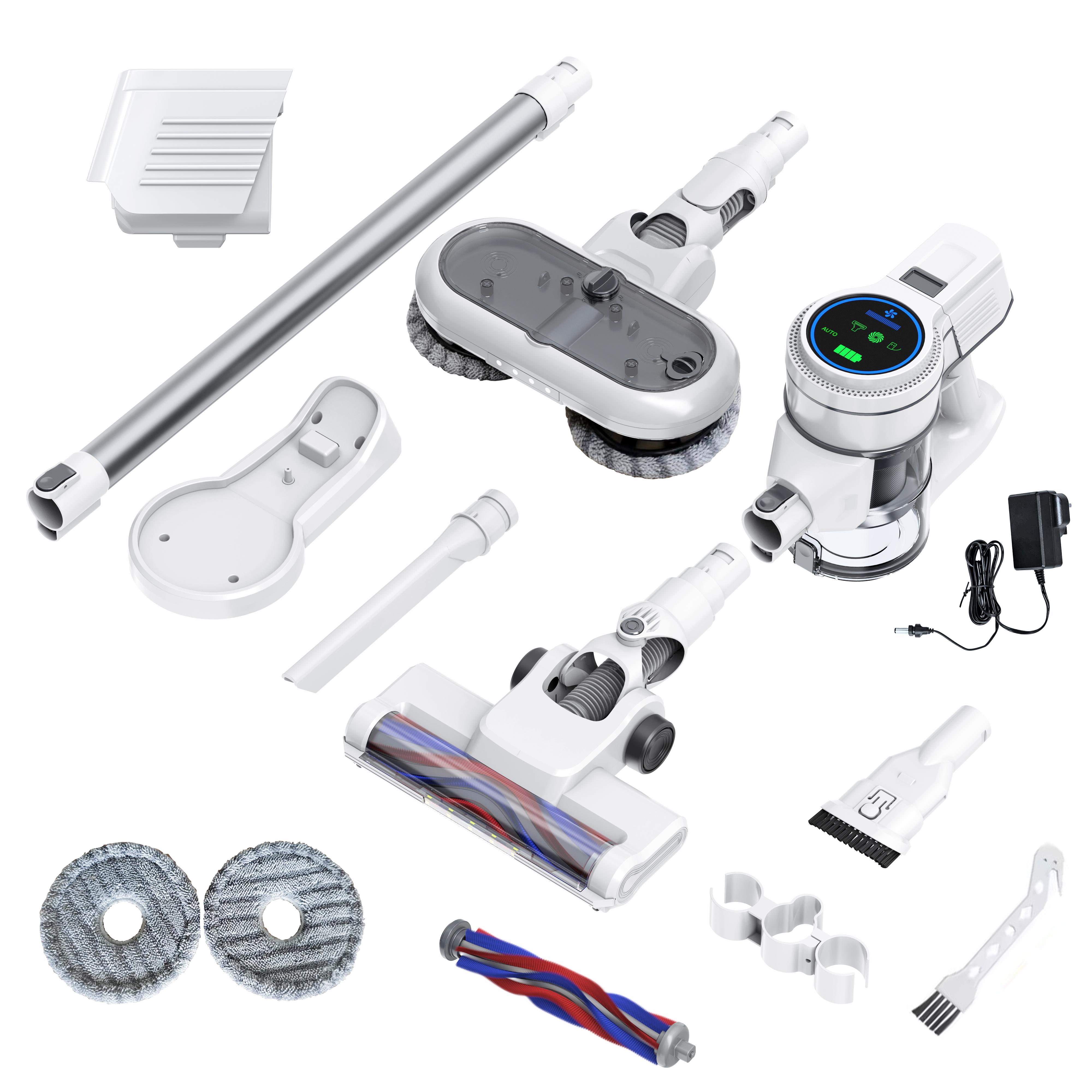 Пылесос ручной аккумуляторный Adler 2в1 для сухой и влажной уборки (AD7064) - фото 2