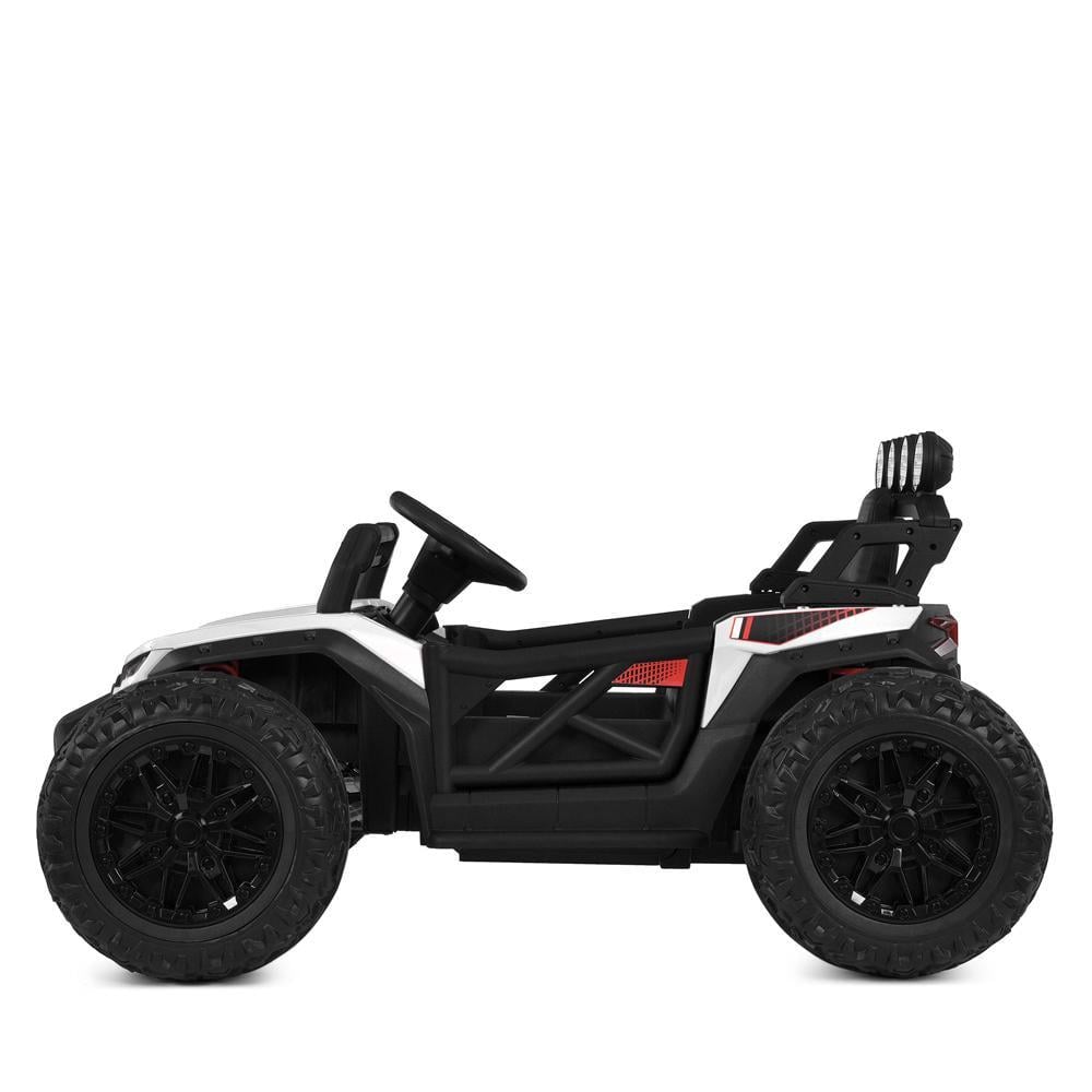 Дитячий електромобіль Bambi баггі M 6073EBLR Білий - фото 4