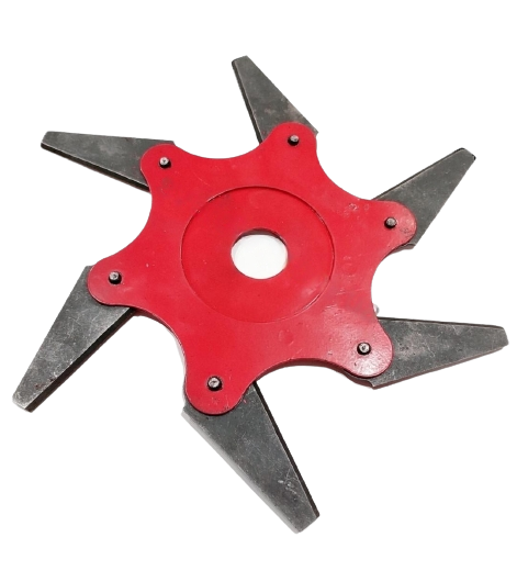 Нож для мотокосы сегментный на 6 ножей (1301)