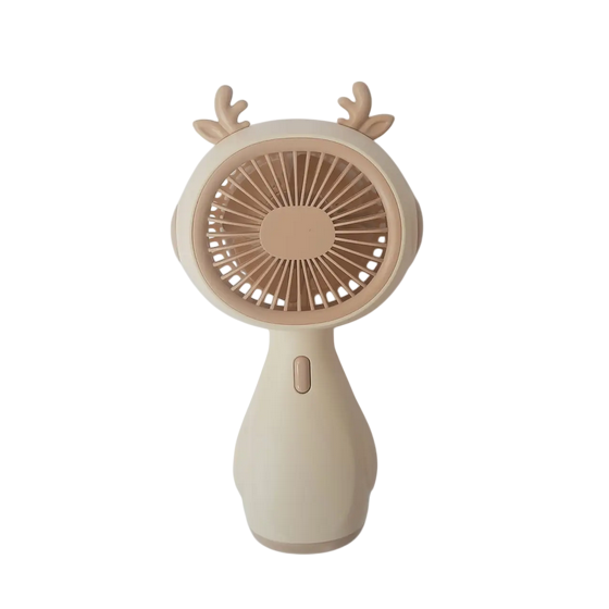 Вентилятор Fan ручний Бежевий (YS-2336B)