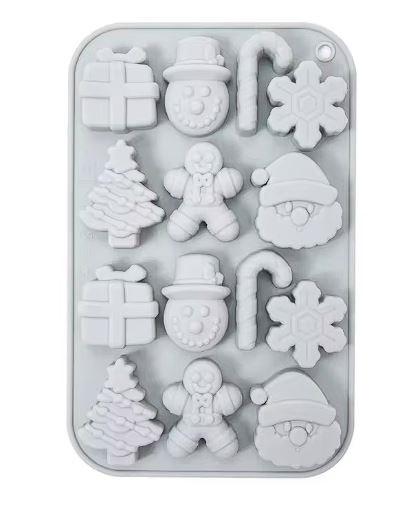Форма силиконовая Winter Fun Grey 20,5x13x2 см (30502)
