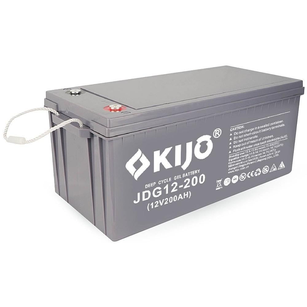 Аккумулятор гелевой Kijo JDG 12V 200 Ah GEL для резервного питания дома/квартиры/ИБП/инвертора (31951482) Аккумулятор гелевой Kijo JDG 12V 200 Ah GEL для резервного питания дома/квартиры/ИБП/инвертора (31951482)