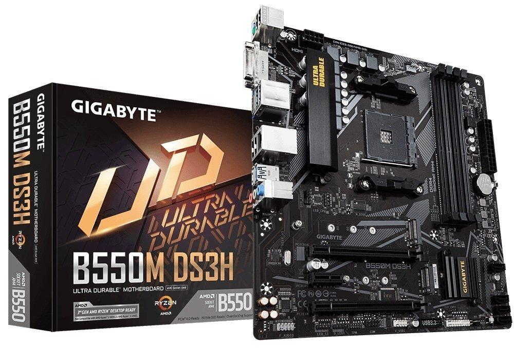 Материнська плата Gigabyte B550M DS3H (10651883) - фото 4