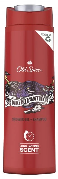 Гель для душа Old Spice Night Panther 3в1 400 мл (8006540456439) - фото 2