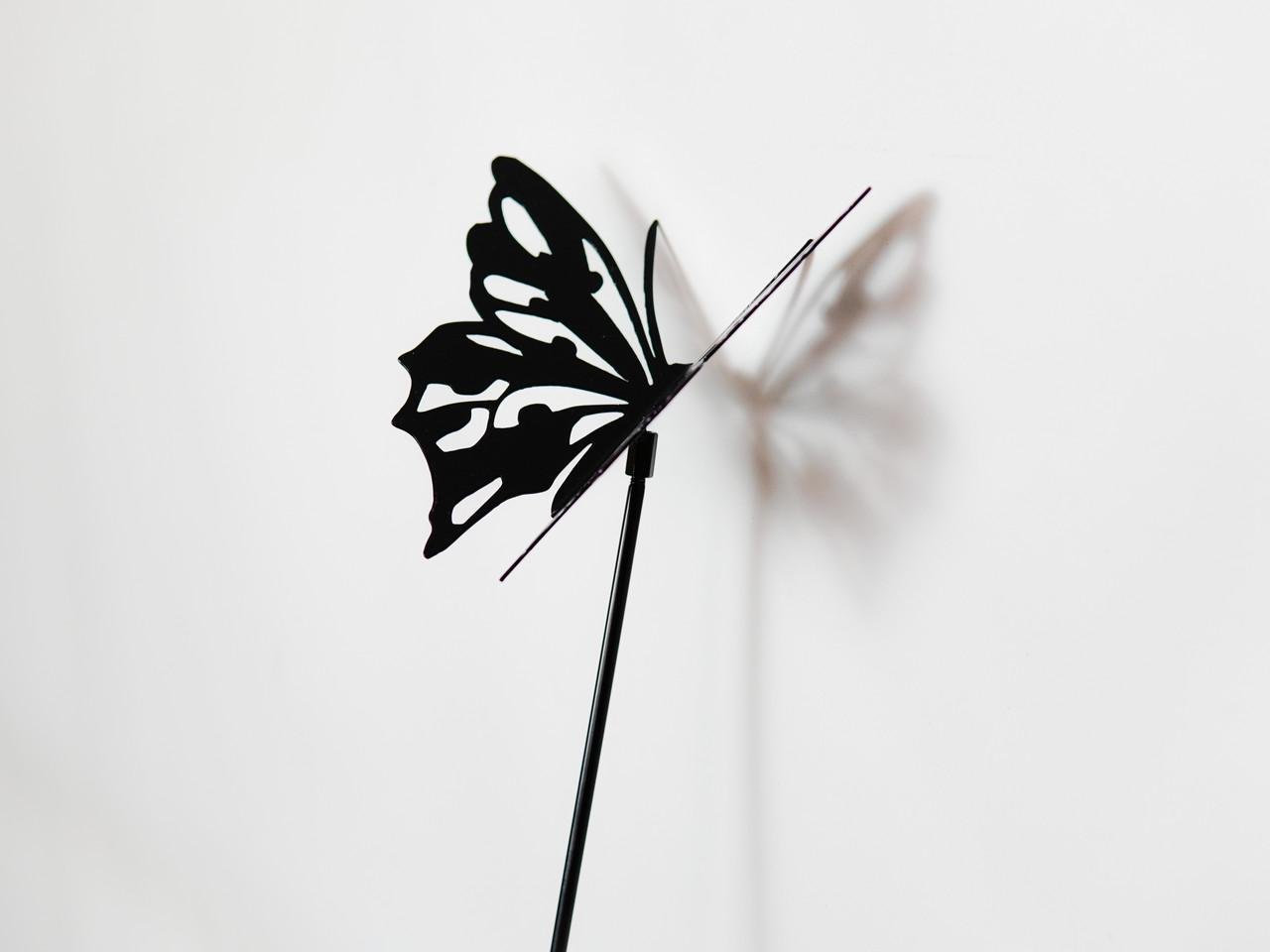 Садовая фигура Бабочка-махаон металлическая для двора/сада/клумбы (DCR069) - фото 4 Садовая фигура Бабочка-махаон металлическая для двора/сада/клумбы (DCR069) - фото 4