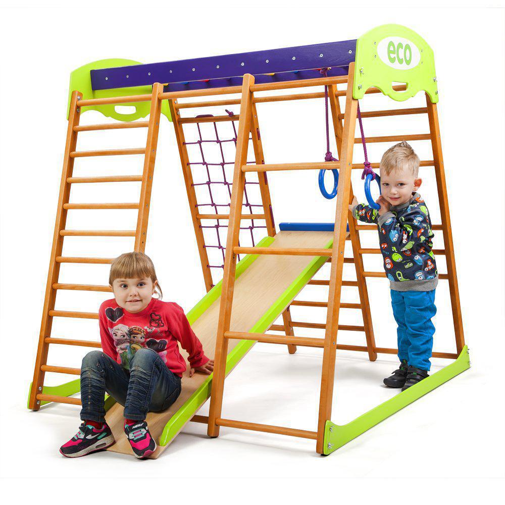 Дитячий спортивний комплекс для квартири SportBaby Карамелька міні (karamelka-mini-4)