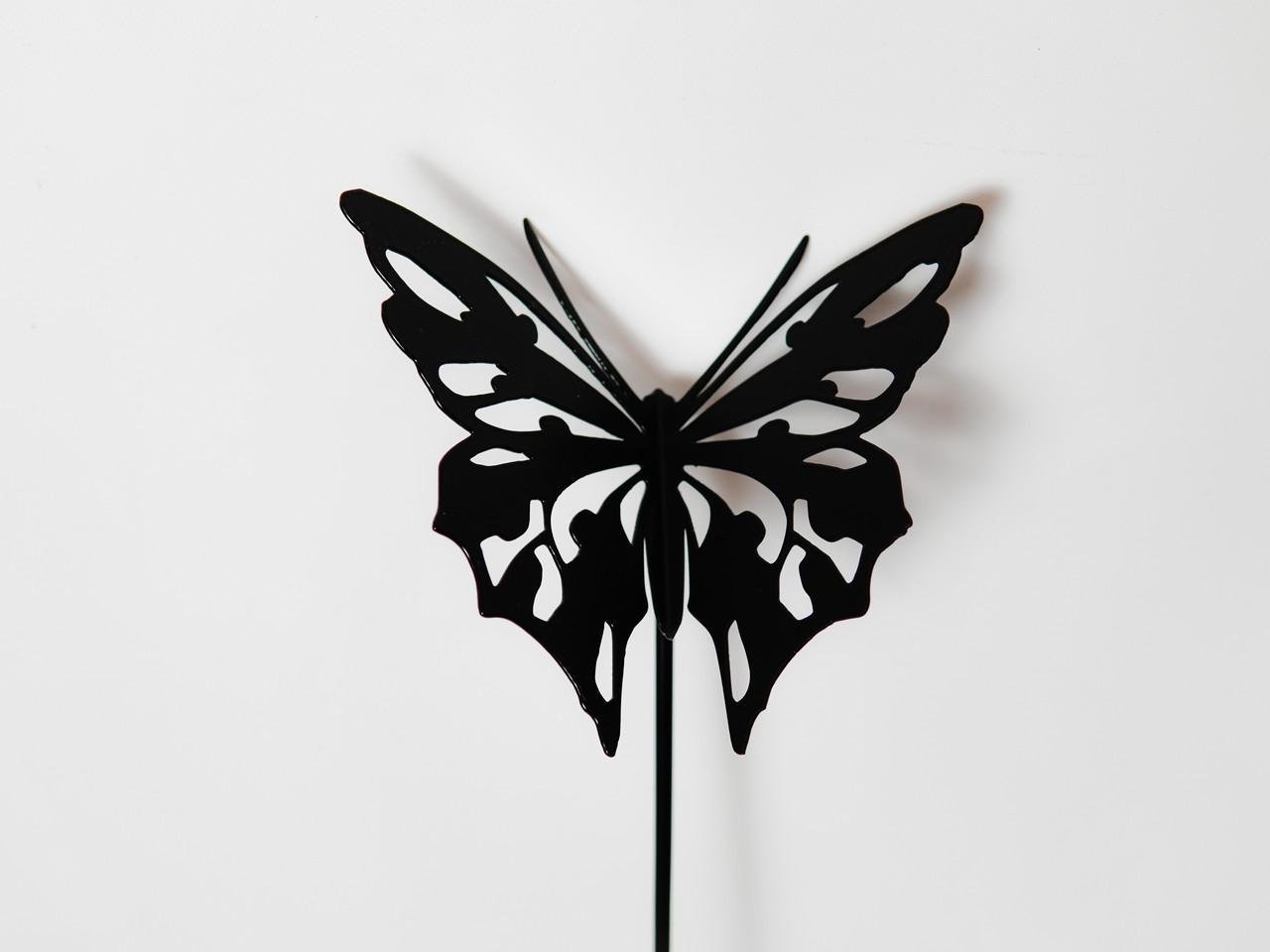 Садовая фигура Бабочка-махаон металлическая для двора/сада/клумбы (DCR069) - фото 5 Садовая фигура Бабочка-махаон металлическая для двора/сада/клумбы (DCR069) - фото 5