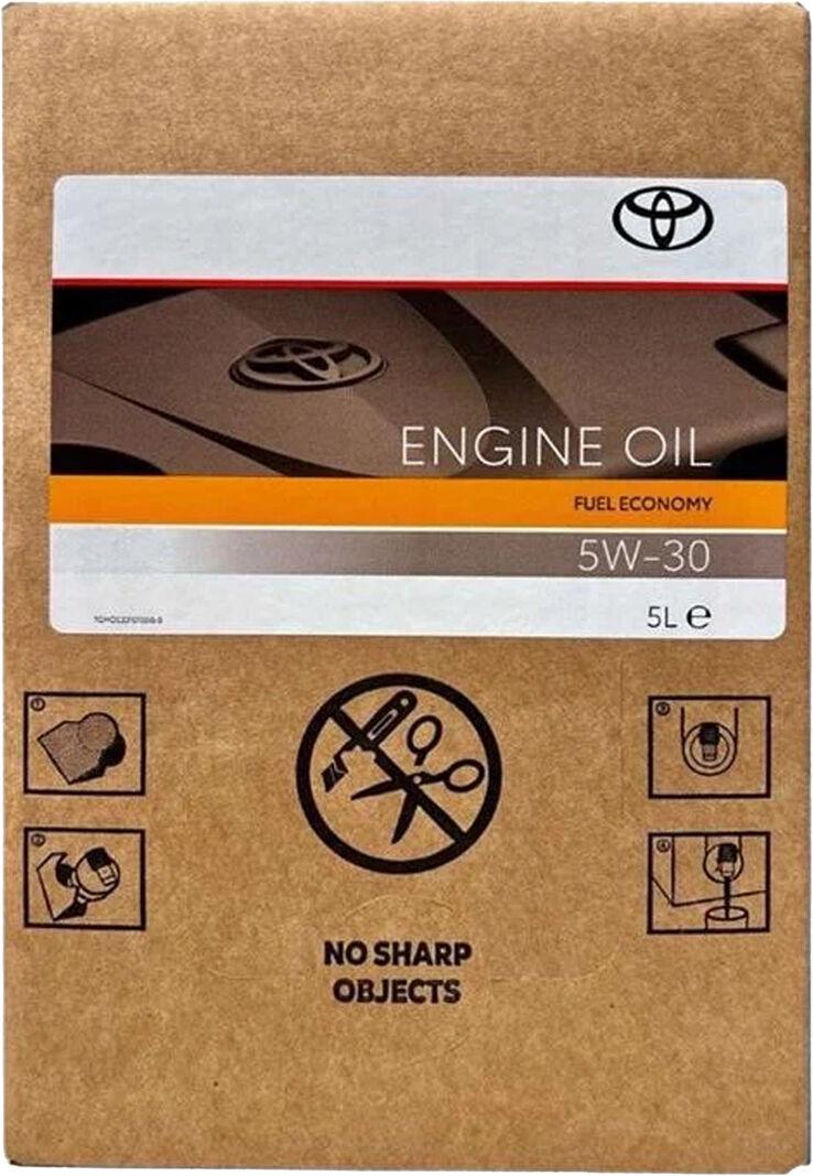 Моторне мастило бензин/дизель 5W-30 Toyota Fuel Economy BAG IN BOX 5 л (08880-80845-BB)