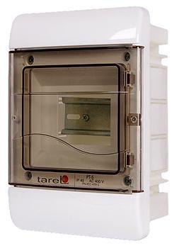 Щит розподільний E.NEXT TAREL PT 5 модулів пластик 200х132х100 мм Прозорий (6666-105)