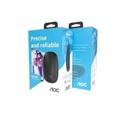 Компьютерная мышка AOC MS200B Wireless Black (MS200B/LA) - фото 7