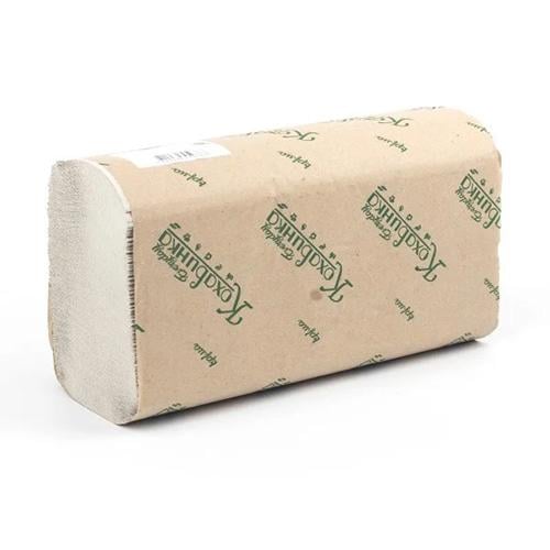 Рушники паперові вузькопанельні Кохавинка одношарові Z-складання 200 листів Сірий (50767)