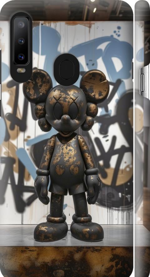 Чехол на Samsung Galaxy A8S Bronze kaws v2 (6098m-1636-42517)