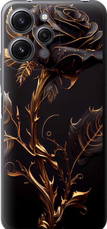 Чехол на Xiaomi Redmi 12 Роза 3 (5552u-3114-42517) Чехол на Xiaomi Redmi 12 Роза 3 (5552u-3114-42517)