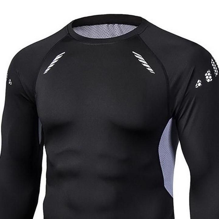 Термобілизна дитяча FENTA Thermal Underwear Reflective Ventilation 135-145 см Black/Gray (3103) - фото 10