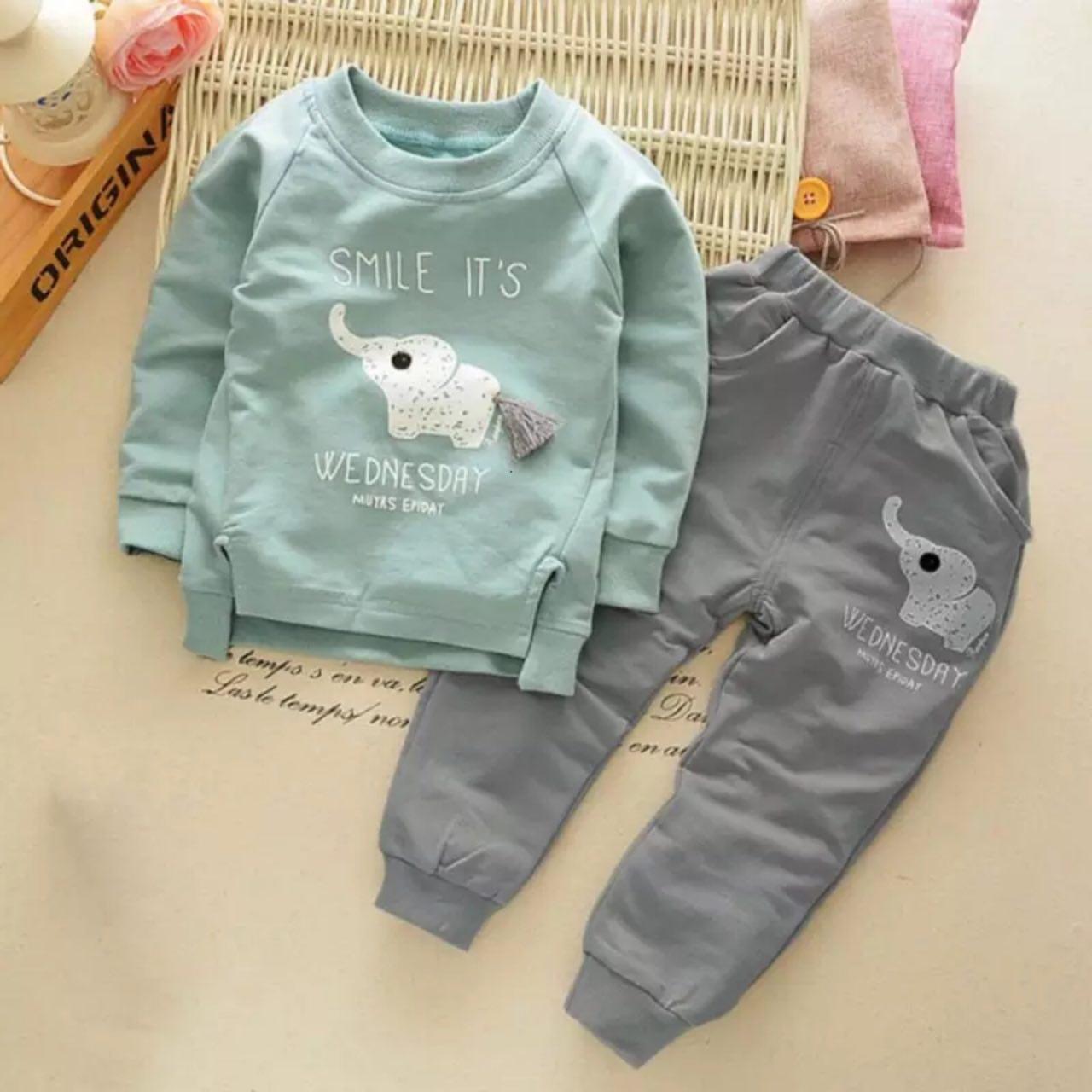 Костюм спортивний для хлопчика р. 110 см Зелений (1062)