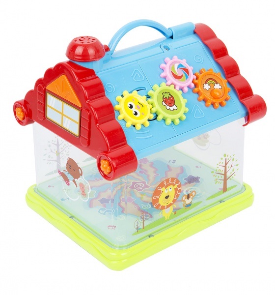 Іграшка інтерактивна Музичний будиночок 16х17х14 см