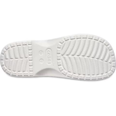 Шлепанцы Crocs Classic Cross Strap р. 38-39 Chalk (26844236) - фото 4