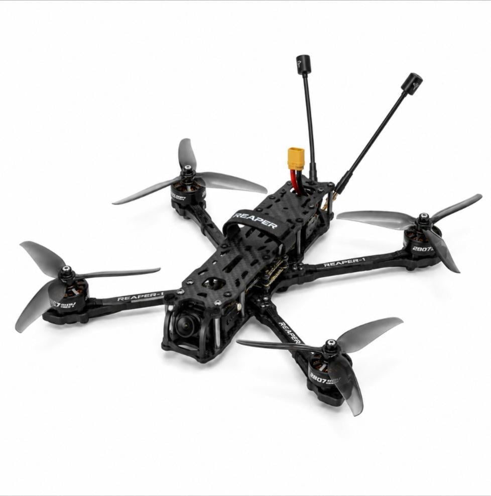 Дрон FPV Reaper-7 Analog 7" з камерою Caddx H1 відеопередавачем 5.8G 2.5W ESC 65A двигунами 2807 1350KV ELRS 915 МГц 6S
