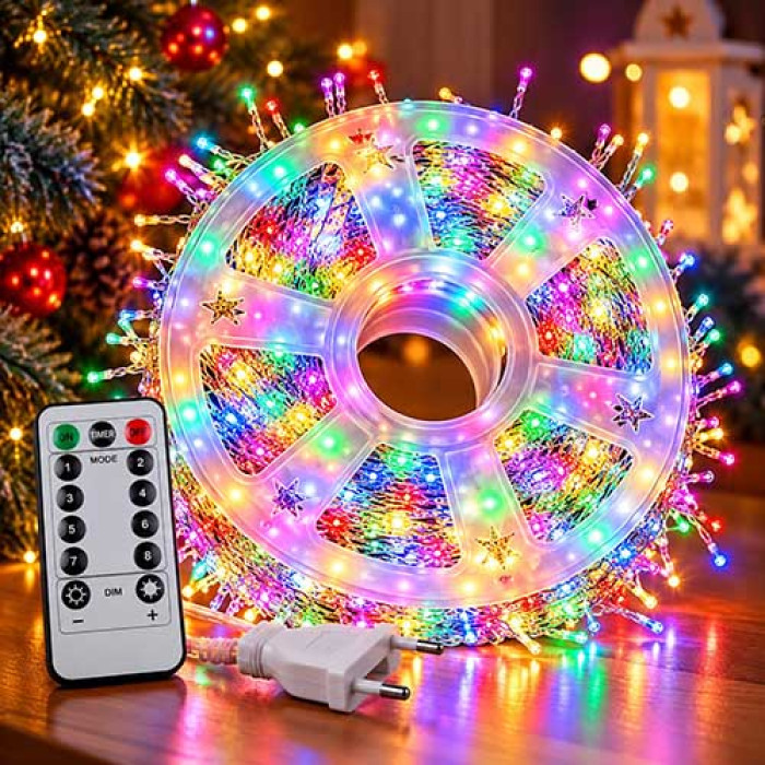 Гирлянда светодиодная-нить 50 м 1000 диодов (LU543multi)