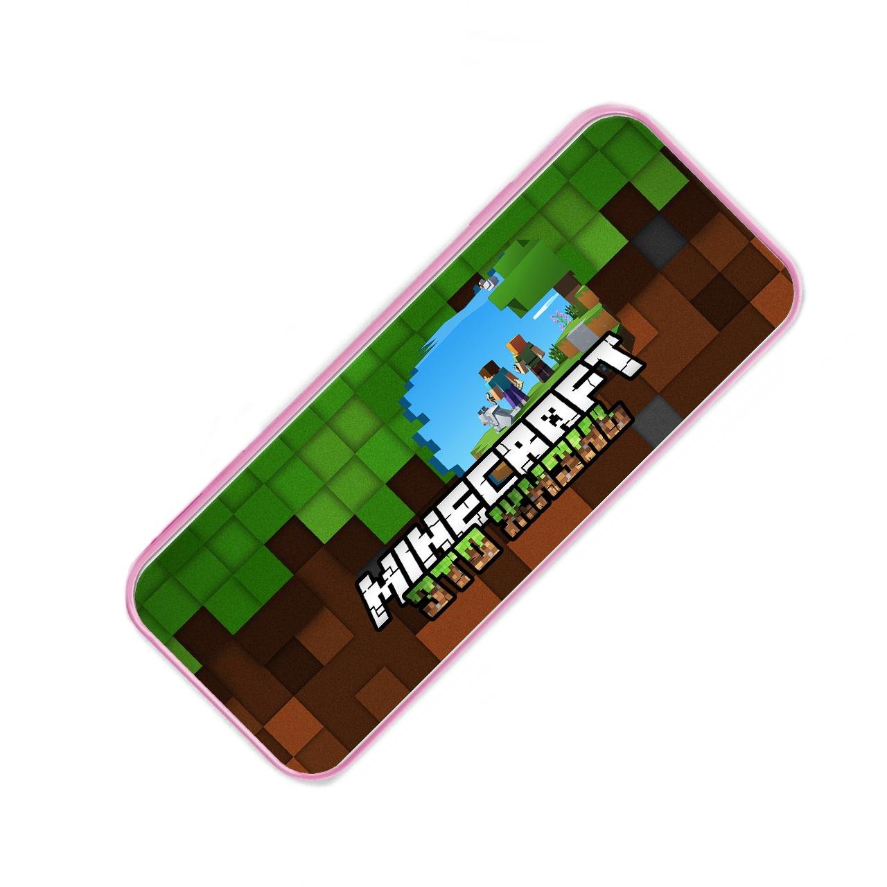 Пенал школьный Minecraft Розовый (34408-1170-PK-1)