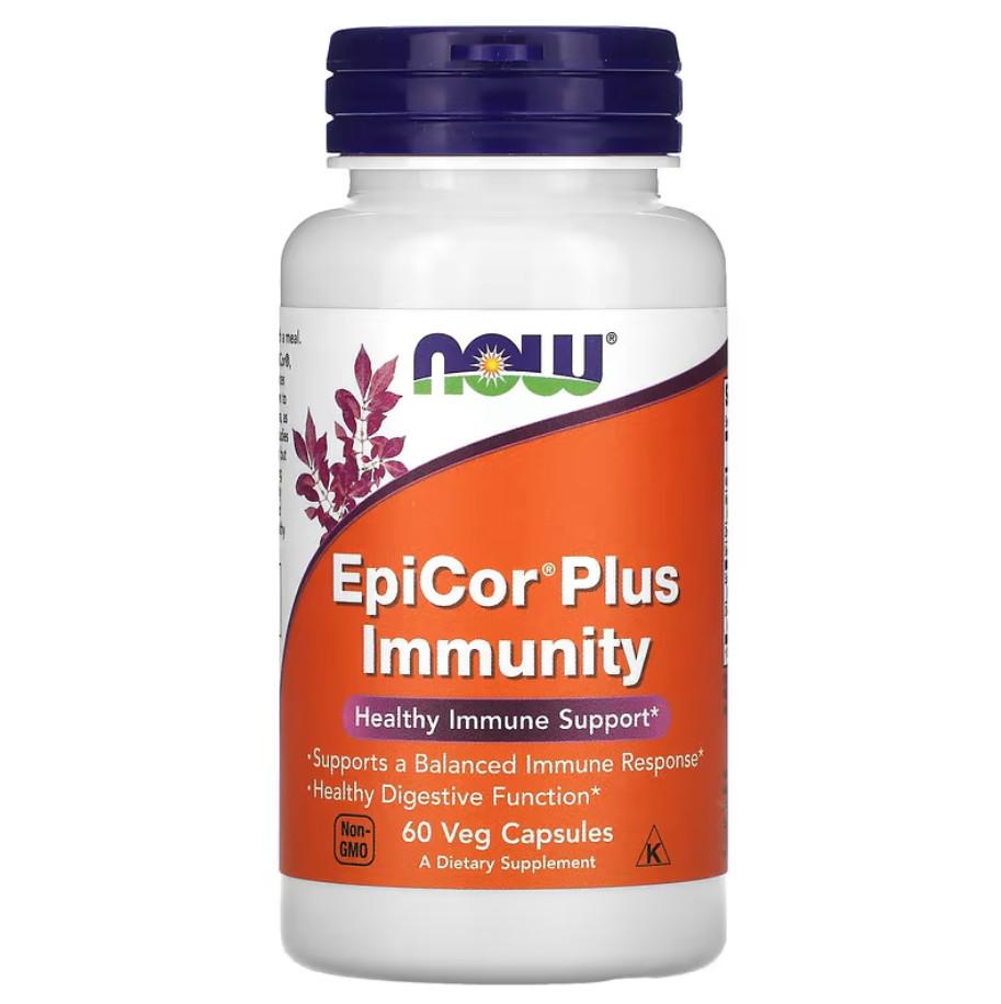Натуральна добавка Now Foods EpiCor Plus Immunity 60 капсул
