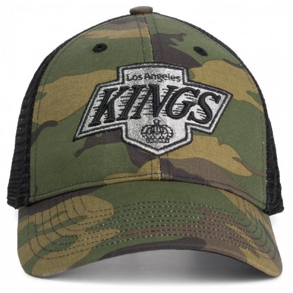 Кепка-тракер 47 Brand LA KINGS CAMO OSFA Хаки/Черный - фото 2