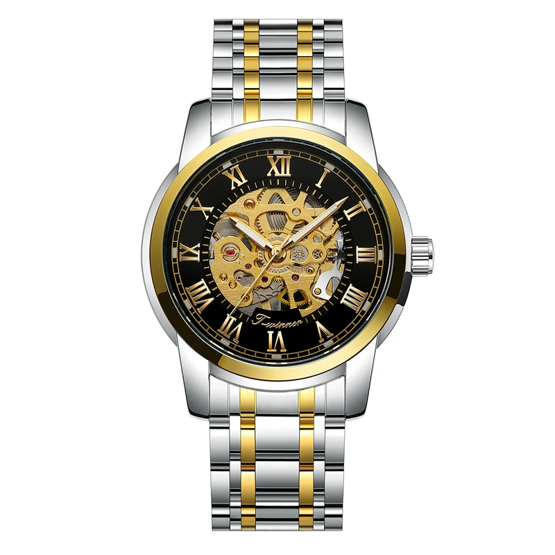 Наручний годинник Winner 8250 Silver/Black