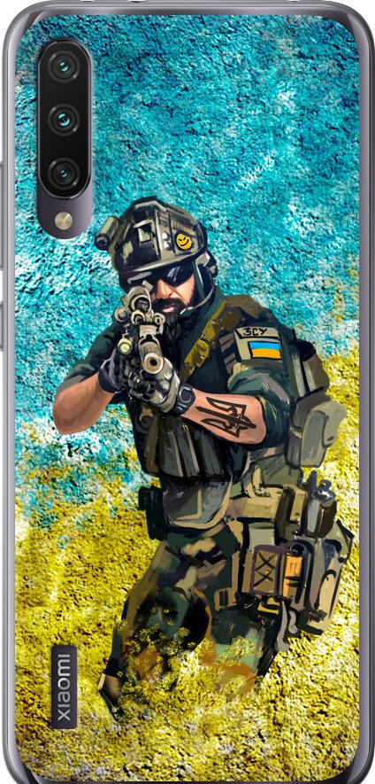 Чехол на Xiaomi Mi A3 Воин ЗСУ (5311t-1737-42517)