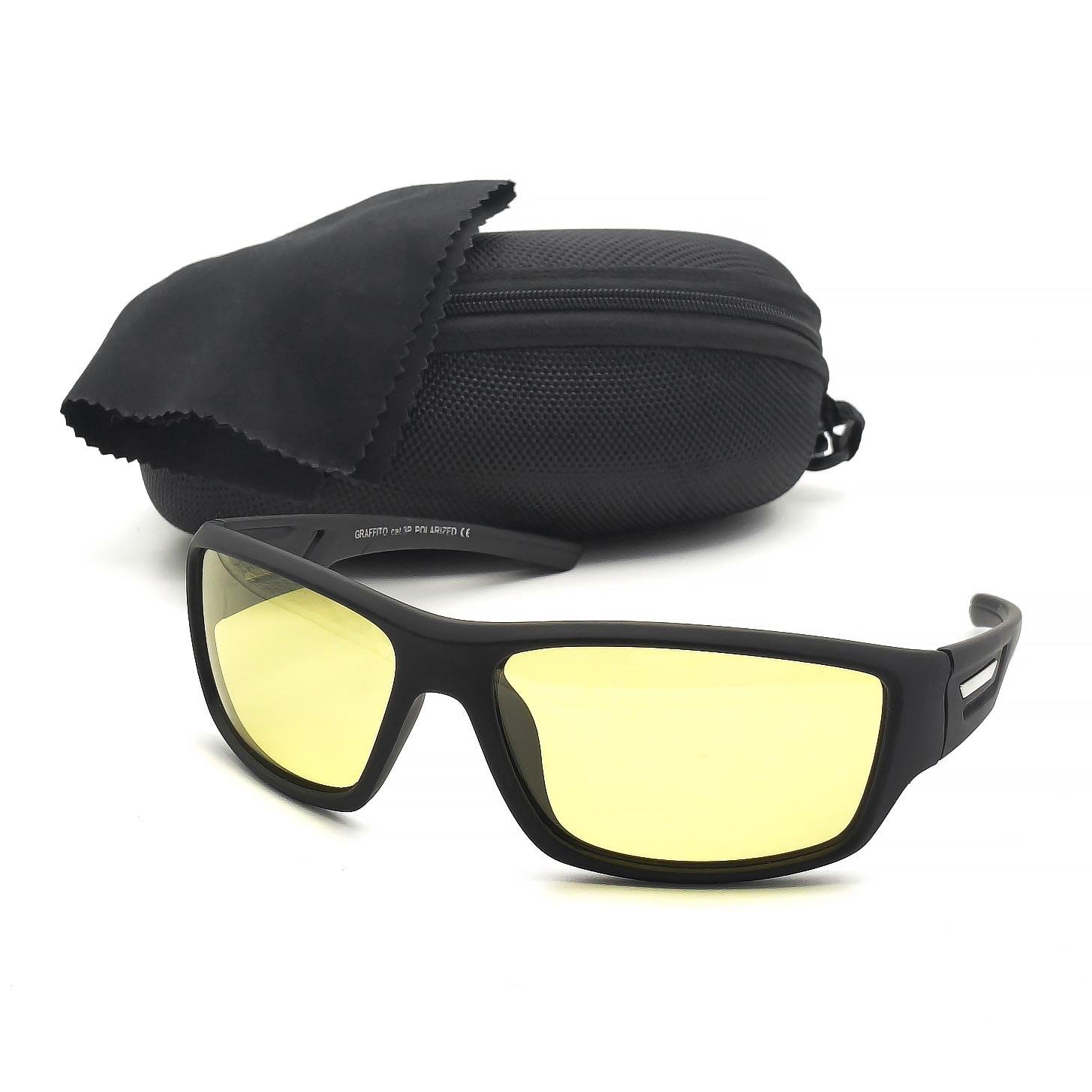 Очки водителя Graffito GR3105 спортивные с поляризацией Желтый (30307432)