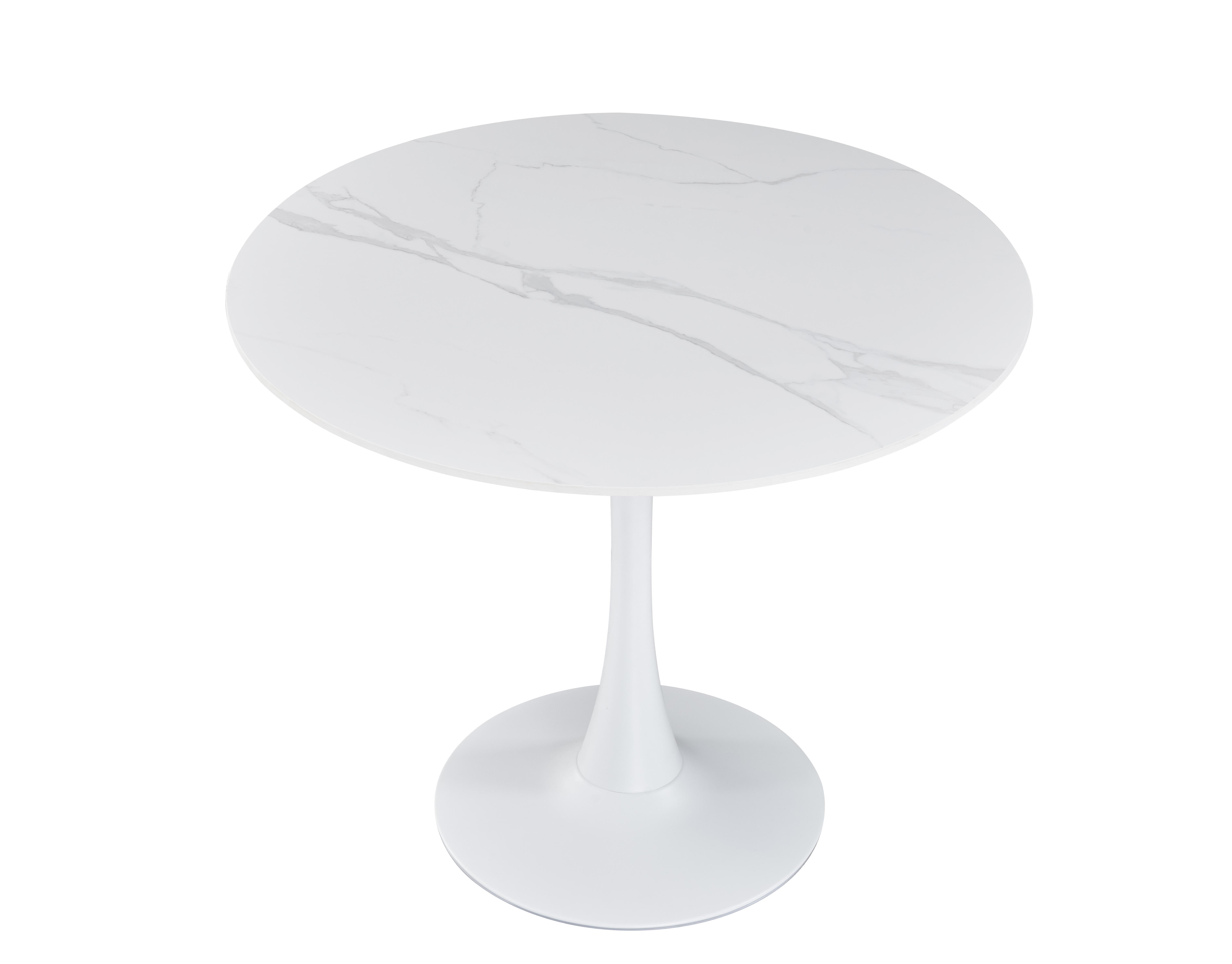 Обеденный стол Грейс Опал D 800 мм Белый (GAА0057279) - фото 2 Обеденный стол Грейс Опал D 800 мм Белый (GAА0057279) - фото 2