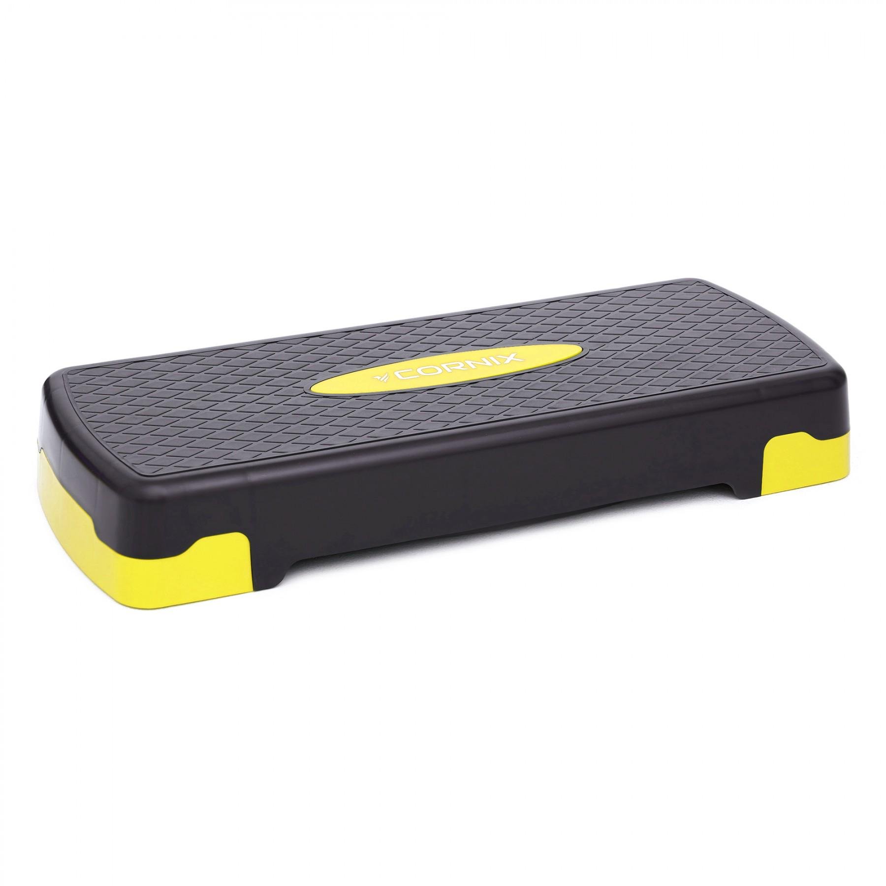 Степ-платформа Cornix XR-0192 68х28х10-15 см Black/Yellow (39182)