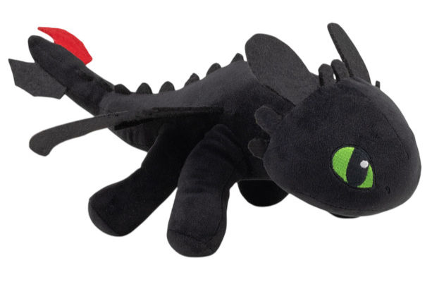 Плюшевая игрушка дракон Беззубик Ночная фурия Как приручить дракона 33 см