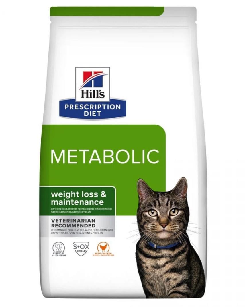 Сухой корм для кошек Hill's Prescription Diet Metabolic снижение и поддержание веса 3 кг (052742042633)