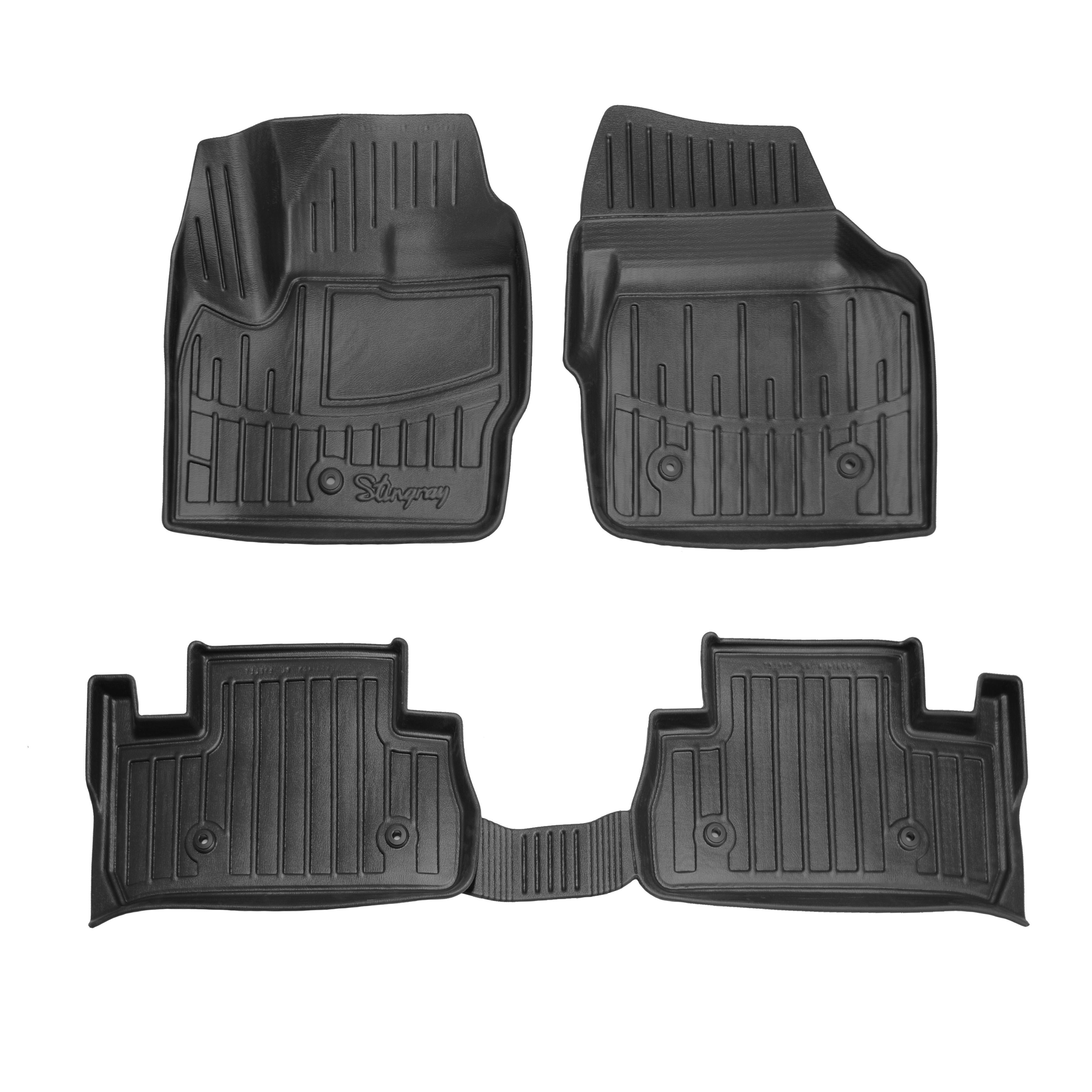 Коврики Stingray 3D для Land Rover Freelander II полиуретан 4 шт. Черный (158283)