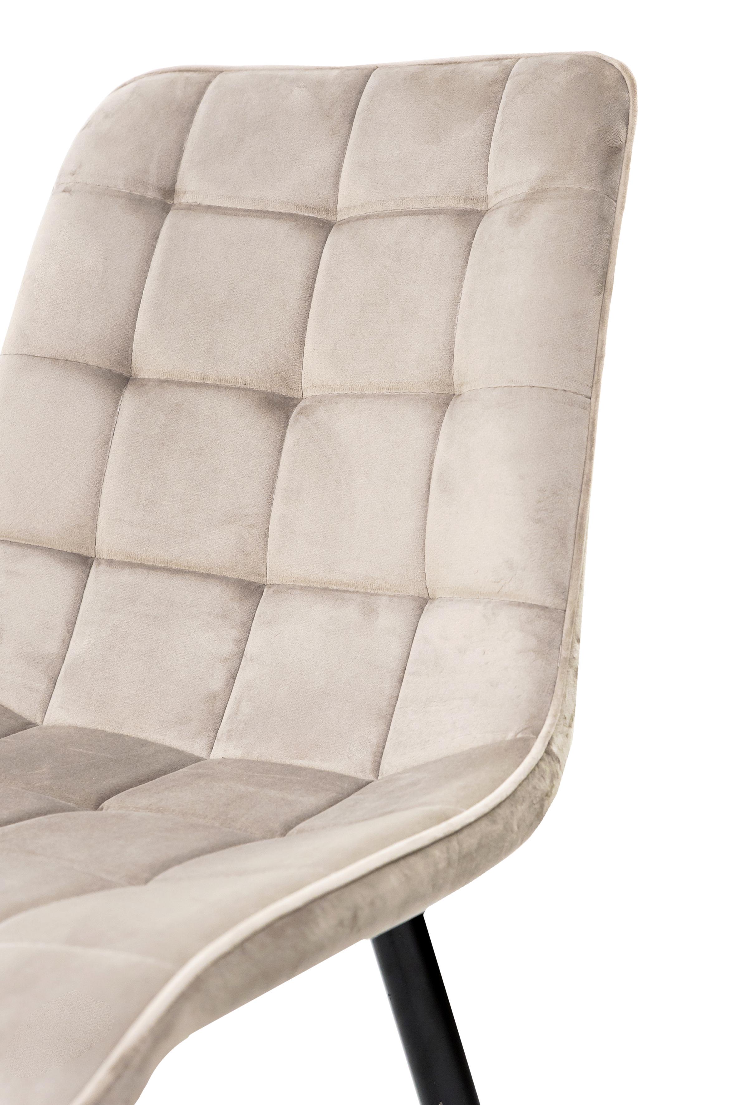 Стілець для кухні та вітальні ГРЕЙС Віллі 480х890х560 мм Чорний/Бежевий (GAА0057516) - фото 10 Стілець для кухні та вітальні ГРЕЙС Віллі 480х890х560 мм Чорний/Бежевий (GAА0057516) - фото 10