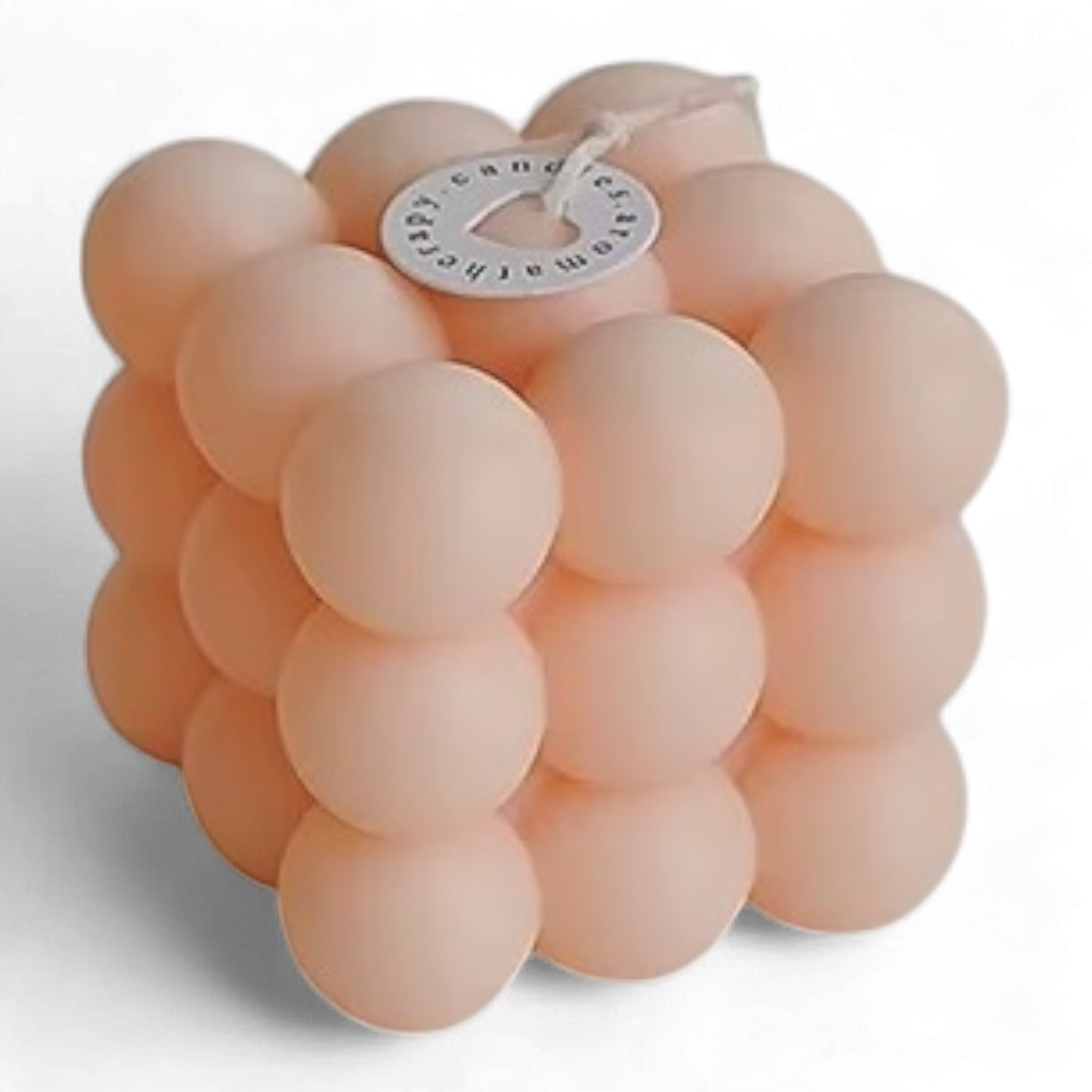 Свічка бульбашково-кубічна Du Song Ніжно-рожевий (00017) - фото 4 Свічка бульбашково-кубічна Du Song Ніжно-рожевий (00017) - фото 4