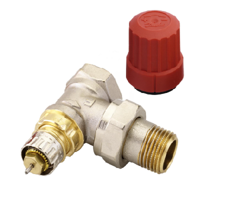 Клапан радіаторний кутовий Danfoss RA-N 15 1/2" (013G0013)