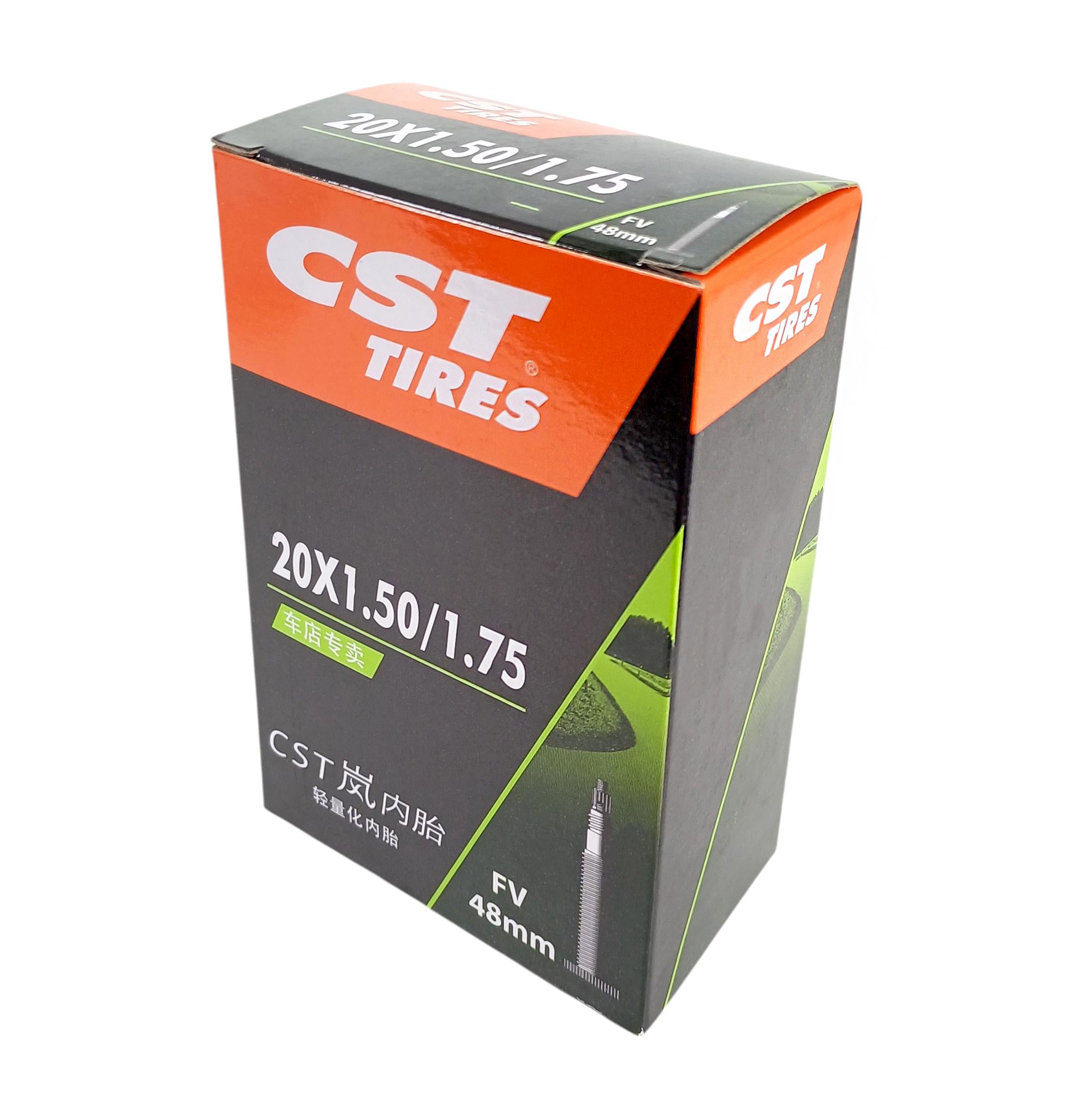 Камера велосипедная CST 20x1,5/1,75 FV 48 мм (G0002295) Камера велосипедная CST 20x1,5/1,75 FV 48 мм (G0002295)