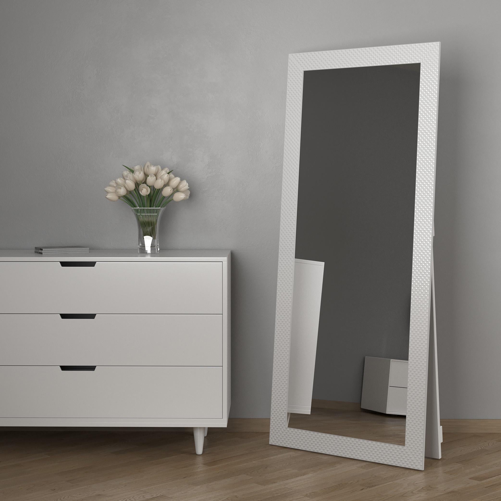 Зеркало напольное Black Mirror 176х76 Белый (8518В-64SW)