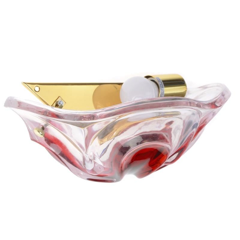 Бра настенное накладное Brille BCL-013W/1R половинка классическое