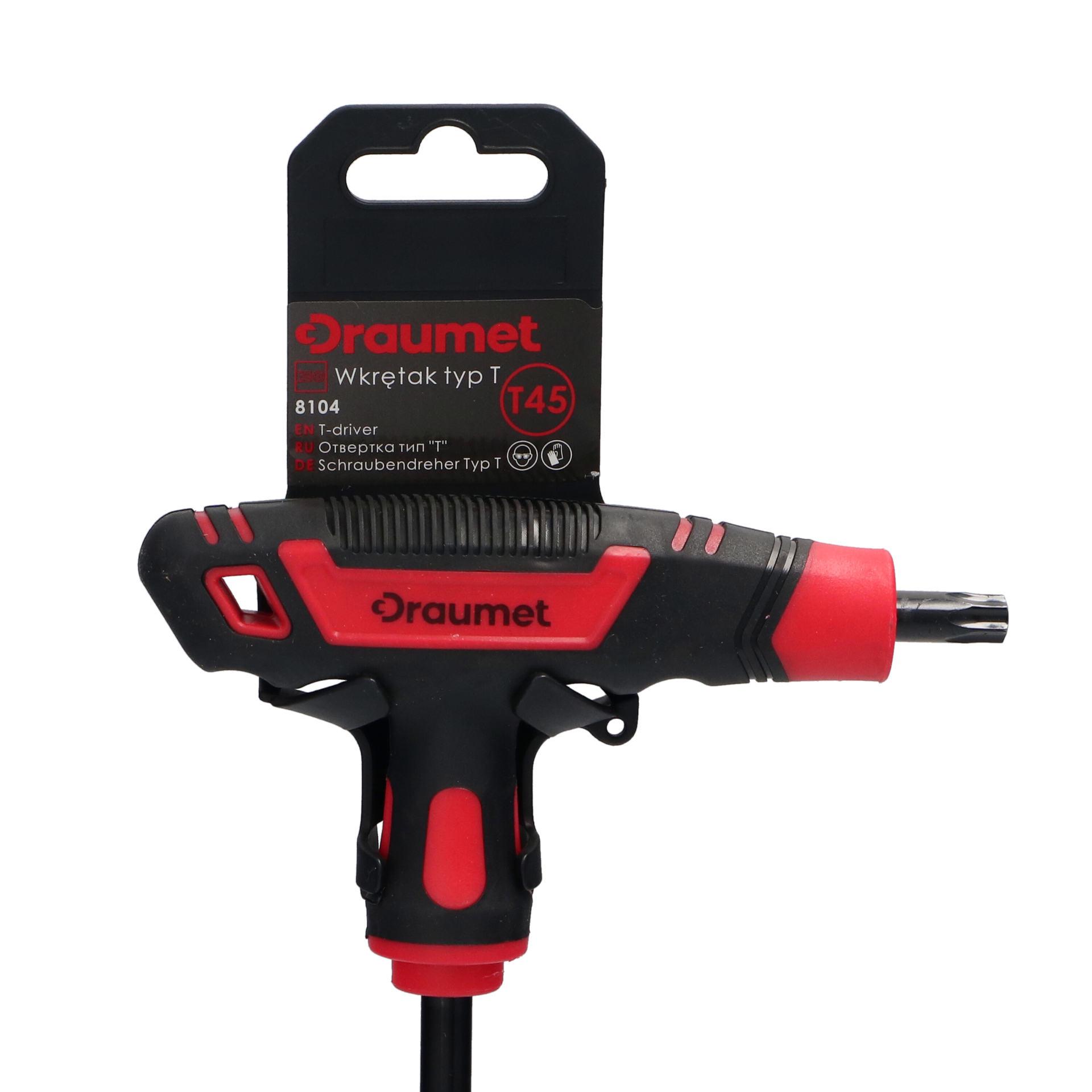 Викрутка Torx T45 Draumet 135х20 мм (E8104) - фото 5 Викрутка Torx T45 Draumet 135х20 мм (E8104) - фото 5