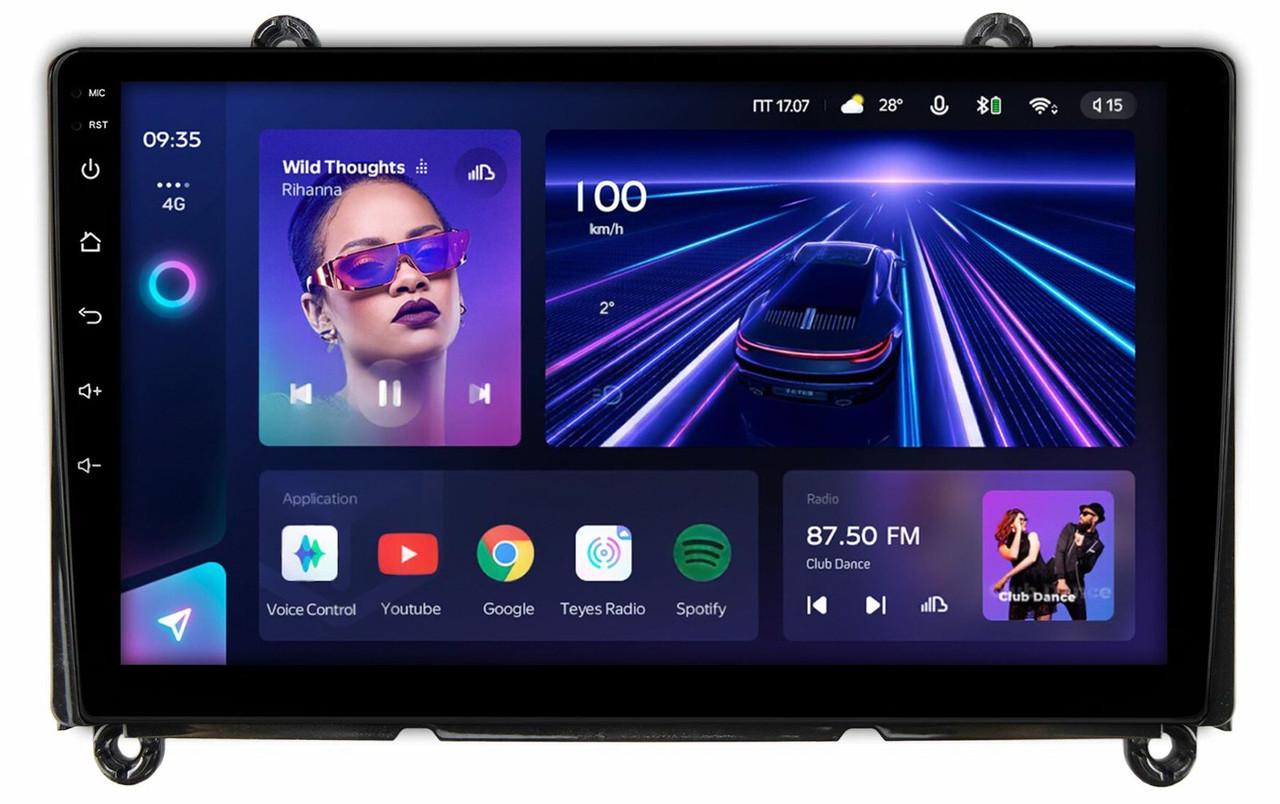 Автомагнітола для Toyota Hiace 6 Majesty GranAce 1 Granvia 2019-2022 4/64 Гб/8 ядер/XYAuto/4G/DSP/CarPlay/Android (М-ТХ-9-М4)