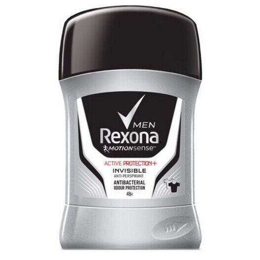 Дезодорант-антиперспірант чоловічий твердий Rexona Men Active Protection+ Invisible 50 мл (87340686)