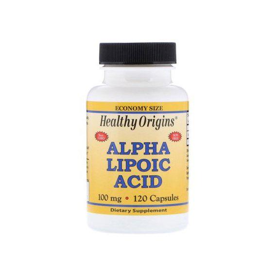 Альфа-липоевая кислота Healthy Origins Alpha Lipoic Acid 100 мг 120 Caps