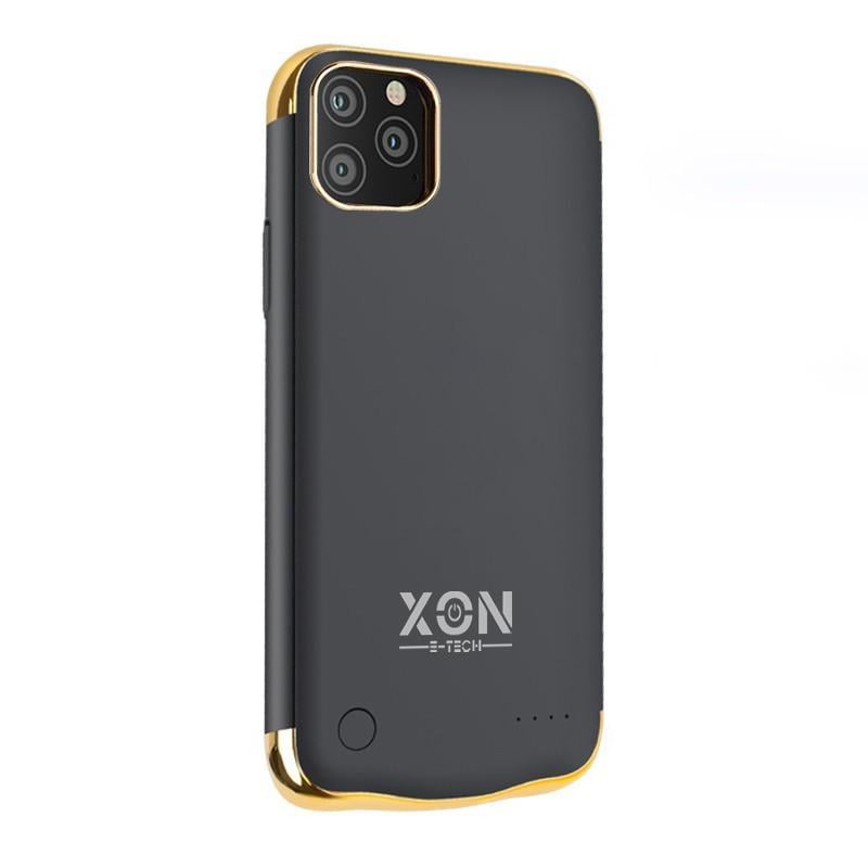 Чохол-акумулятор XON PowerCase для iPhone 12 5500 mAh Black/Gold - фото 2