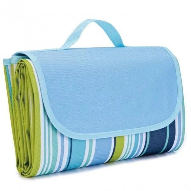 Пляжный коврик-покрывало для пикника складной непромокаемый 147х180 см (17945803)