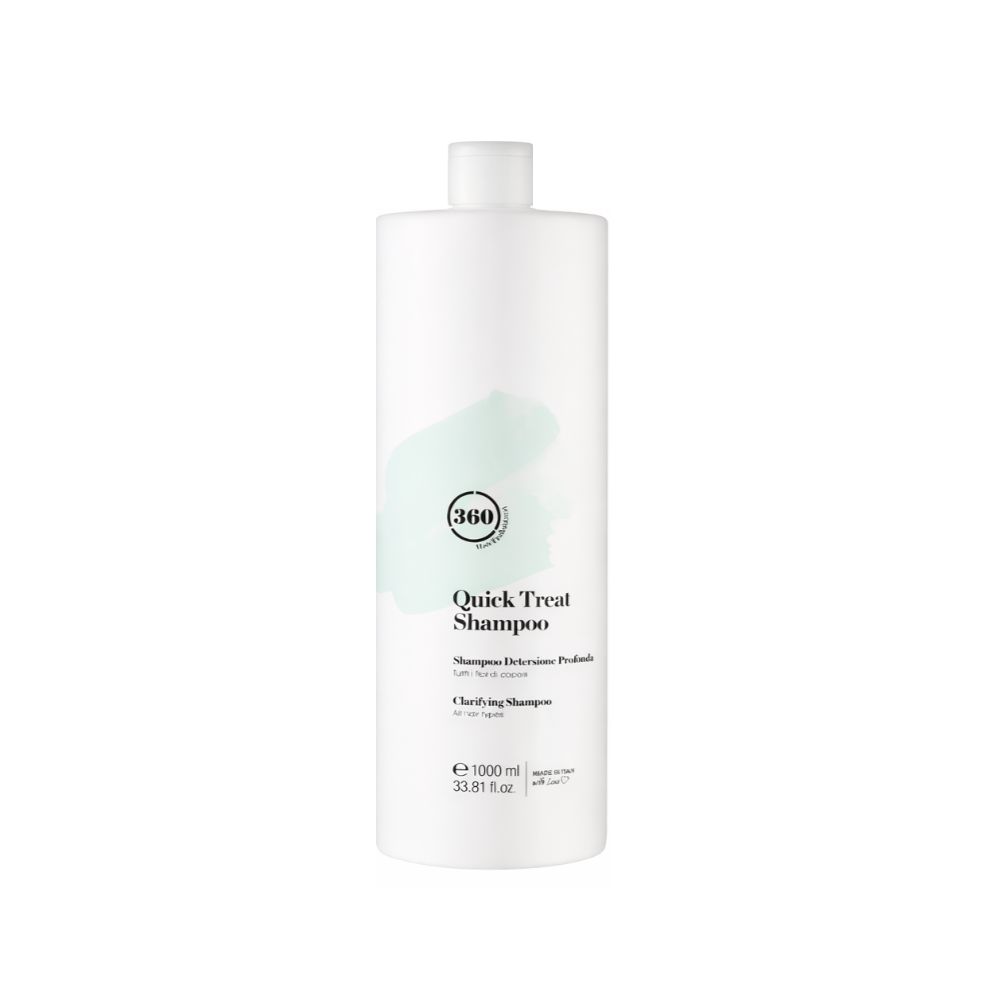 Шампунь для глибокого очищення всіх типів волосся 360 Quick Treat Shampoo 1000 мл