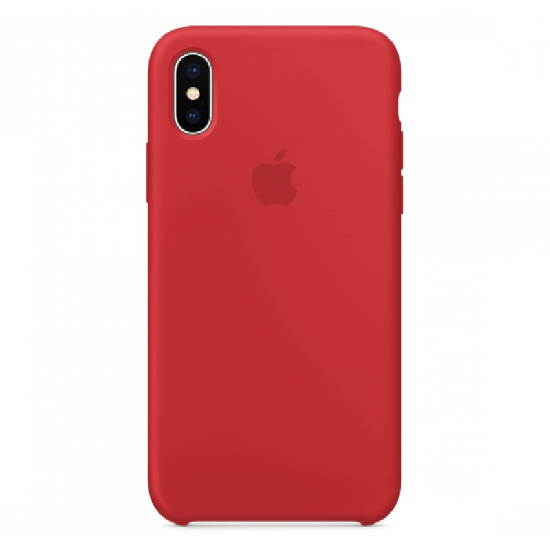 Чохол GoVern Silicone Case для Apple iPhone XS Max Red